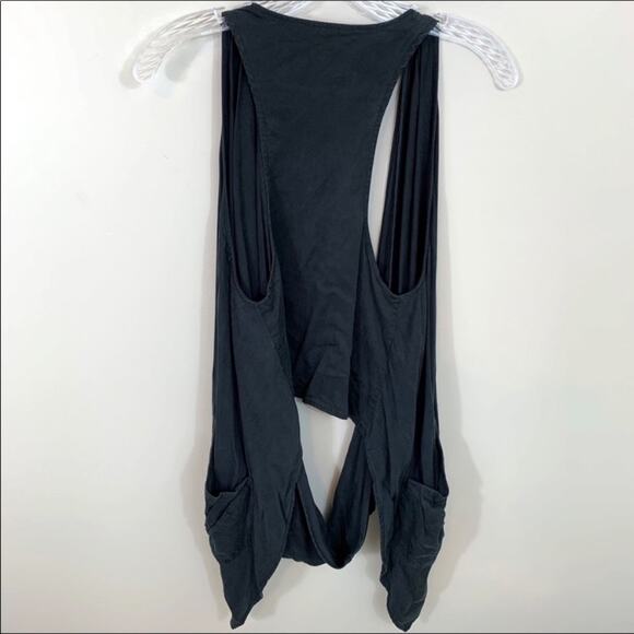 Lululemon Tranquility Black Sleeveless Wrap - Picture 10 of 10